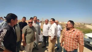 نائب محافظ شمال سيناء يزور رفح الجديدة ويستمع لمطالب السكان