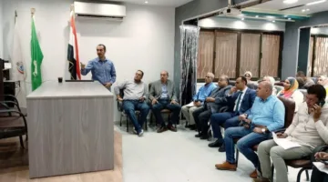 وكيل وزارة الصحة بالشرقية يترأس اجتماع لجنة مكافحة العدوى في المديرية