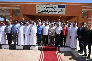 محافظ جنوب سيناء يجتمع مع مشايخ وعقلاء وشباب دهب في وادي مجيرح