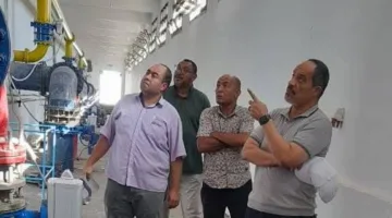أسوان: حلاوة يتفقد أعمال التجديد والإصلاح في محطة شيشة