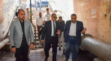 محافظ الشرقية يزور نفق حسن صالح في الزقازيق ويوجه بإنشاء لجنة فوراً لمعالجة مشكلة تسرب المياه