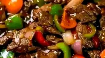 شرائح اللحم مع صلصة الديمجلاس