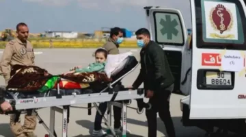 وصول مجموعة من الأطفال من غزة إلى الأردن