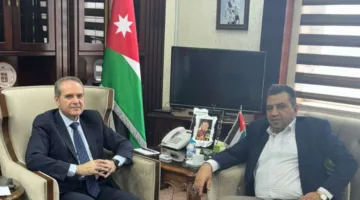 حزب الاتحاد الوطني الأردني يستمر في نشاطاته الميدانية: النائب سليمان السعود يقدّم تقريرًا لوزير الصحة عن حالة المراكز الصحية في العاصمة.