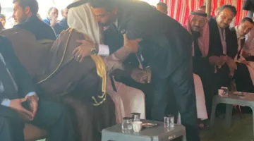 زيارة برئاسة الشيخ عبدالله عقلة أبودلبوح (صور)