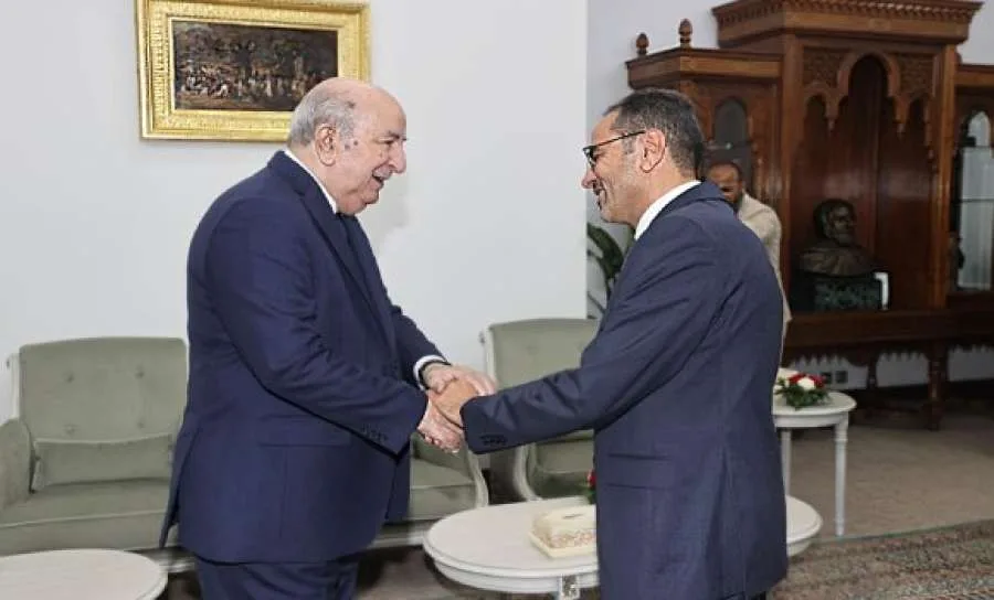 الرئيس الجزائري يستقبل العمّوش