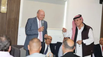 ماجد أبو رمان يقيم حفل استقبال لرئيس الأعيان ووزراء وشخصيات بارزة (صور)