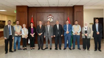الأمين العام لوزارة الخارجية يستقبل وفداً من هيئة النزاهة ومكافحة الفساد