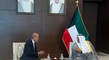 الصفدي يجتمع برئيس وزراء الكويت في الكويت