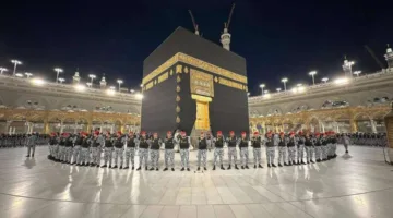 افتتاح مراسم تنظيف الكعبة المشرفة
