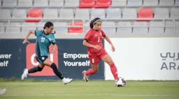 منتخب النشميات يحقق انتصاراً كبيراً على سنغافورة في التصفيات الآسيوية