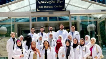 كلية الصيدلة في الزرقاء ترتب زيارة علمية لمركز علاج الخلايا بجامعة الأردن