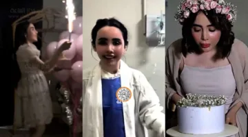 احترسوا من بالونات الهيليوم.. احتفال بعيد ميلادها يتحول إلى كارثة (فيديو)