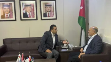 النائب السعود يساهم في تقديم المساعدات الإنسانية لقطاع غزة ويناقش طرق إدخالها مع الهيئة الخيرية الهاشمية.