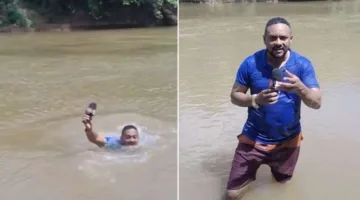 مراسل إخباري يعايش حادثة اختفاء طفلة ويكتشف جثتها تحت قدميه (فيديو)