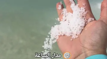 ثلوج في البحر الميت؟ ظاهرة طبيعية رائعة في أعمق نقطة على وجه الأرض (فيديو)