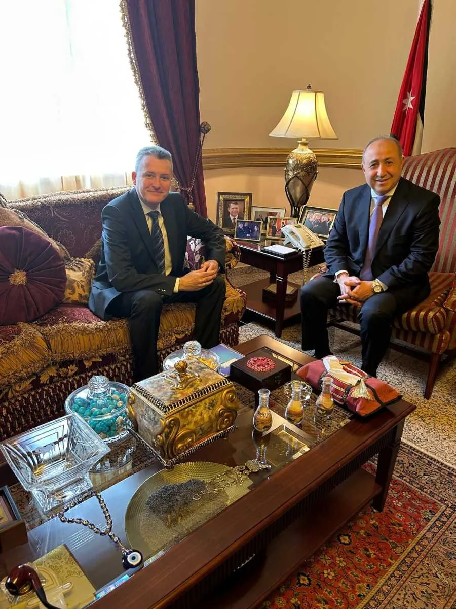 نفاع يرحب بالسفير الهنغاري الجديد في الأردن نفاع يرحب بالسفير الهنغاري الجديد في الأردن