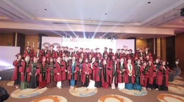 جامعة الشرق الأوسط تكرم خريجيها المصريين في القاهرة (صور)