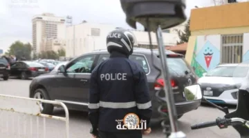 إيقاف مؤقت لحركة المرور من مثلث سما السرحان نحو حدود جابر وبالعكس بسبب العواصف الترابية