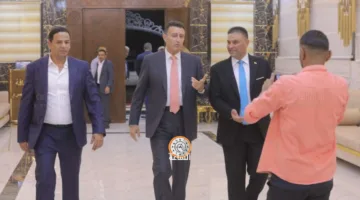 أحمد الصفدي و60 نائباً في منزل النائب المصري (صور وفيديو)
