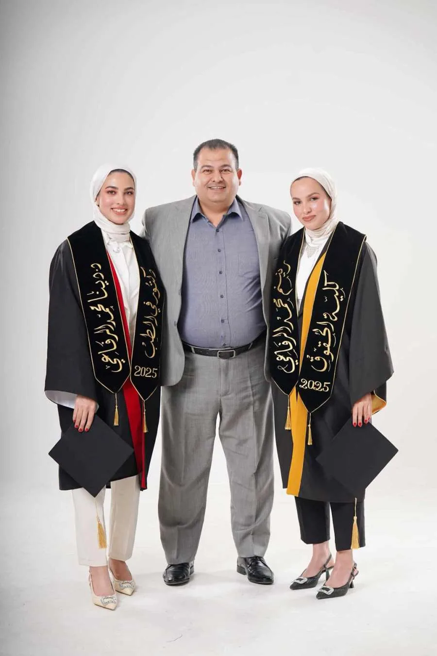 دينـا ورنيم محمد الرفاعي.. تهانينا على التخرج دينـا ورنيم محمد الرفاعي.. تهانينا على التخرج
