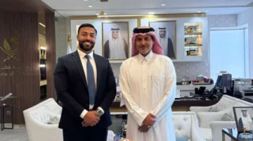 سفير قطر بالأردن يستضيف المحامي محمد الجبور