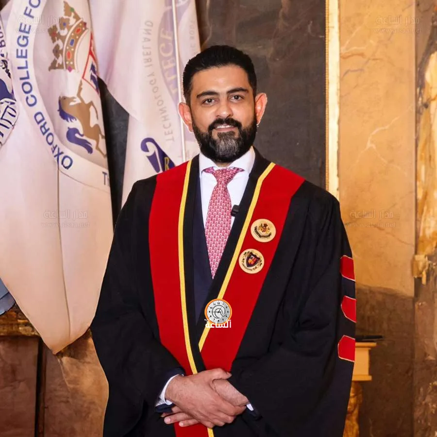 أحمد العبيدي: تهانينا على حصوله على الدكتوراه والزمالة الملكية أحمد العبيدي: تهانينا على حصوله على الدكتوراه والزمالة الملكية