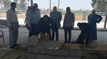 نائب محافظ الجيزة يزور محطة السرفيس الحديثة في مدينة الصف