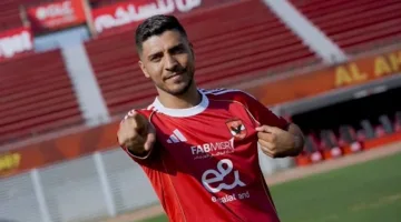 محمد شريف يقود خط هجوم الأهلي في المباراة الودية ضد الملعب التونسي
