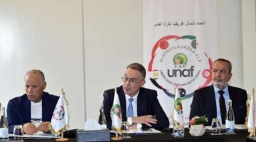 أبو ريدة يتولى رئاسة اجتماع المكتب التنفيذي لاتحاد شمال إفريقيا (صور)