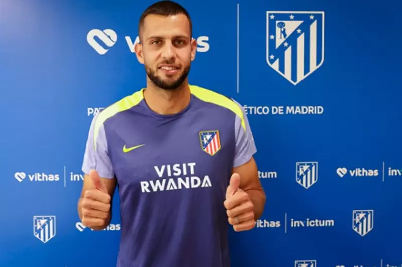 أتلتيكو مدريد يوقع مع ديفيد هانكو، أول لاعب سلوفاكي في تاريخ النادي، بعقد لمدة 5 سنوات أتلتيكو مدريد يوقع مع ديفيد هانكو، أول لاعب سلوفاكي في تاريخ النادي، بعقد لمدة 5 سنوات