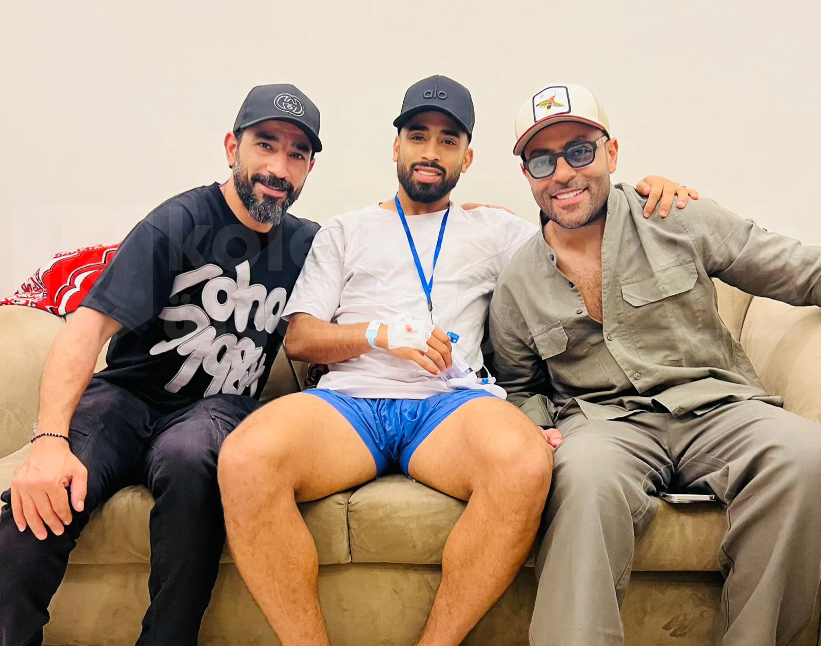 أحدث ظهور لمروان عطية بعد جراحة “الفتاق” مع الفنان تامر عاشور أحدث ظهور لمروان عطية بعد جراحة “الفتاق” مع الفنان تامر عاشور