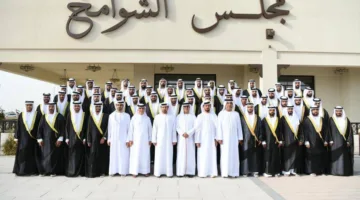 أحمد المهيري يحضر الحفل الجماعي لزواج 71 من أفراد شرطة أبوظبي