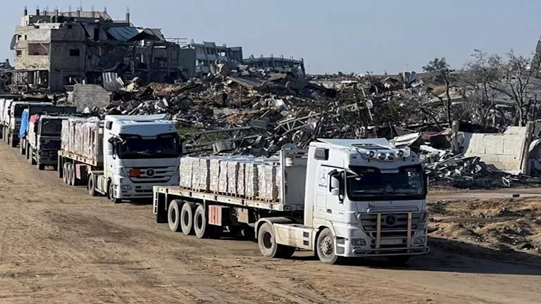 ألمانيا تندد بتوزيع المساعدات في غزة من خلال “الهيئة الإنسانية لغزة” ألمانيا تندد بتوزيع المساعدات في غزة من خلال “الهيئة الإنسانية لغزة”