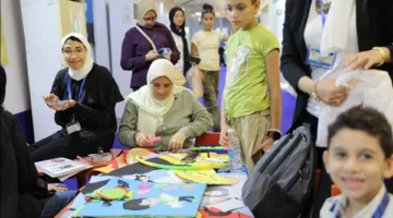 أنشطة توعوية للأطفال في جناح الأزهر بمعرض الكتاب بالإسكندرية