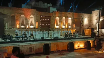 أنغام النيل تتلألأ على مسرح المدرج الشمالي في جرش: هارموني بالعربية