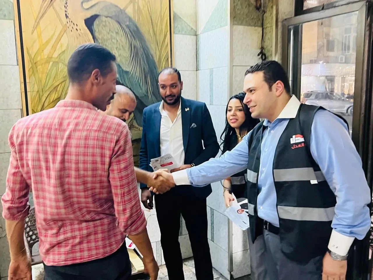 أول رئيس حزب مصري بين الجماهير: عبد المنعم إمام يقود حملة «العدل في يديك» من قلب الشارع أول رئيس حزب مصري بين الجماهير: عبد المنعم إمام يقود حملة «العدل في يديك» من قلب الشارع