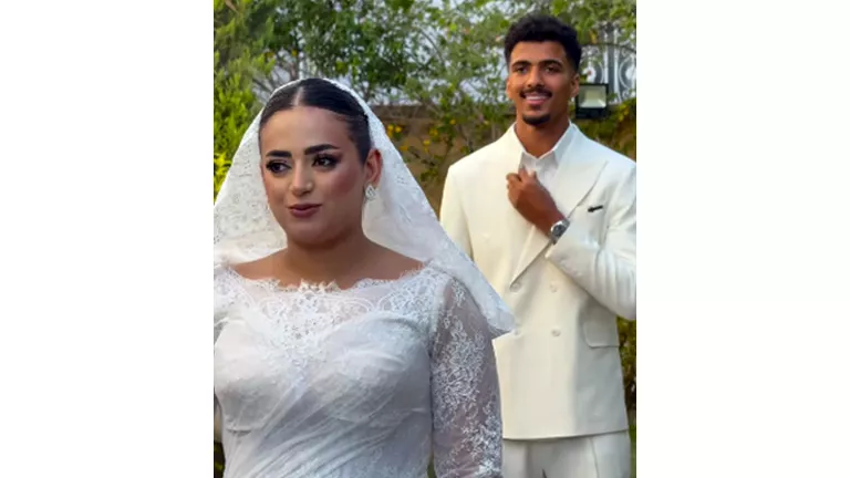 أول صور لحفل زفاف حسام عبد المجيد لاعب الزمالك أول صور لحفل زفاف حسام عبد المجيد لاعب الزمالك