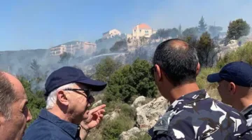 إخماد حريق ضخم في محيط بلدة المغر الأحول بمنطقة الكورة شمال لبنان (صور)