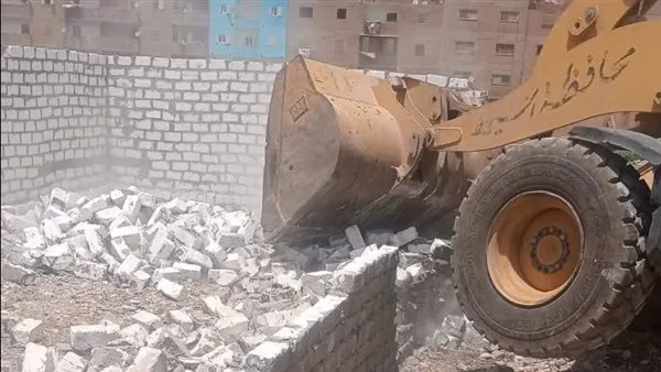إزالة 35 حالة تعدٍ ومخالفة بناء في محافظة الغربية إزالة 35 حالة تعدٍ ومخالفة بناء في محافظة الغربية