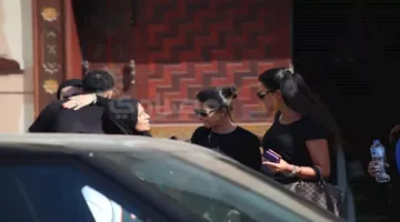 إصابة المخرجة وصدمة الجمهور بسبب روبي.. مشاهد من جنازة سامح عبّ.