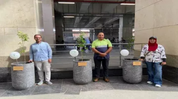 إطلاق مشروع “ازرع – استشير” في محطة عدلي منصور للقطار الكهربائي LRT