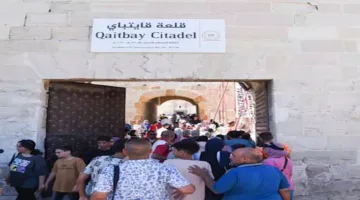 إقبال كبير على المعالم الأثرية في عيد الإسكندرية بعد فتحها مجانًا (صور)