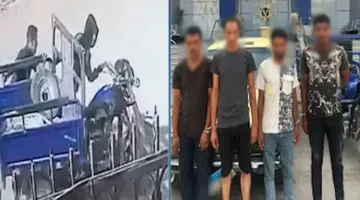 إلقاء القبض على 3 أشخاص بتهمة سرقة تروسيكل في بدر