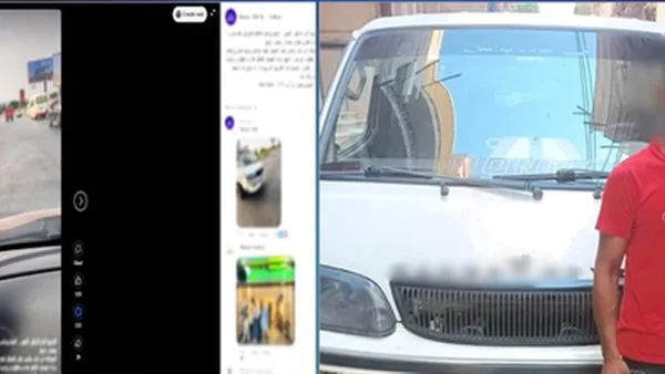 إلقاء القبض على سائق ميكروباص يقود عكس السير في العبور