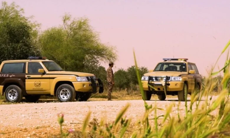 إلقاء القبض على شخص بسبب إشعال النار في المناطق النباتية بحائل