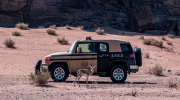 إلقاء القبض على مواطنين لانتهاكهما قوانين البيئة في محمية الملك عبدالعزيز وعسير