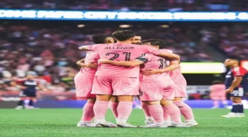 إنتر ميامي يحقق الانتصار على نيو إنجلاند ريفوليوشن في الدوري الأمريكي.