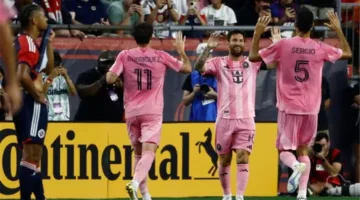إنتر ميامي يحقق الفوز على نيو إنجلاند في الدوري الأمريكي لكرة القدم.