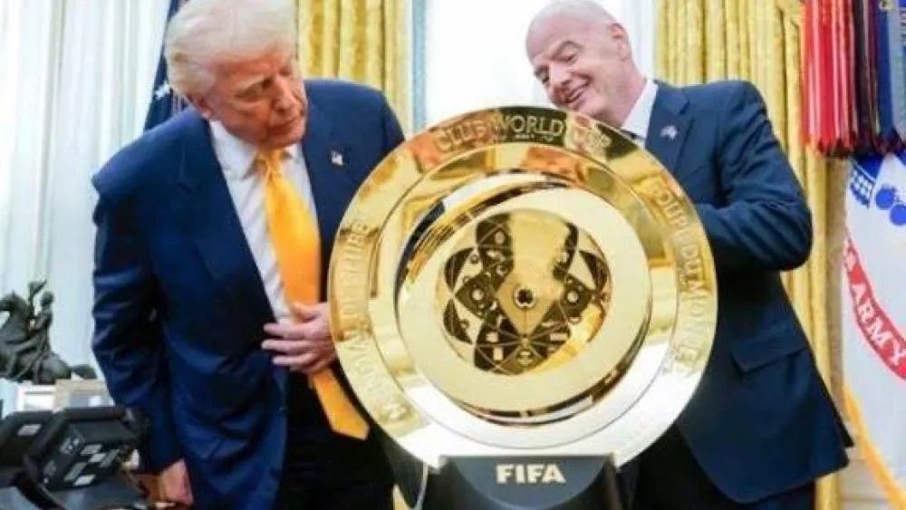 إنفانتينو: كأس العالم للأندية هي البطولة الأكثر نجاحًا على مر الزمن وأعبّر عن امتناني لترامب إنفانتينو: كأس العالم للأندية هي البطولة الأكثر نجاحًا على مر الزمن وأعبّر عن امتناني لترامب
